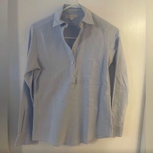 ANN MASHBURN Light Blue Top